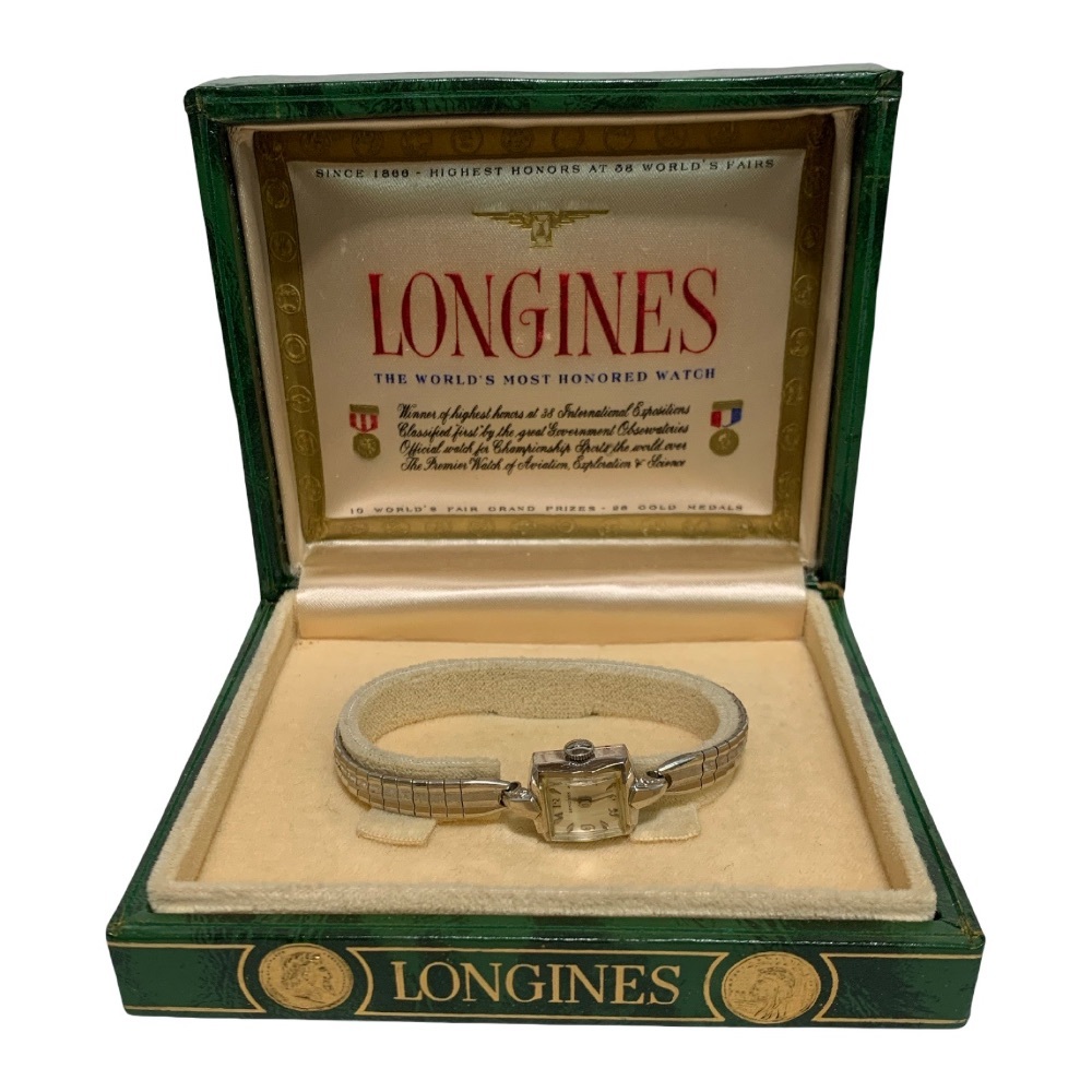 Longines 14K Gold Vintage Ladies Wind-Up Watch – Model 2834 – In Original Box 