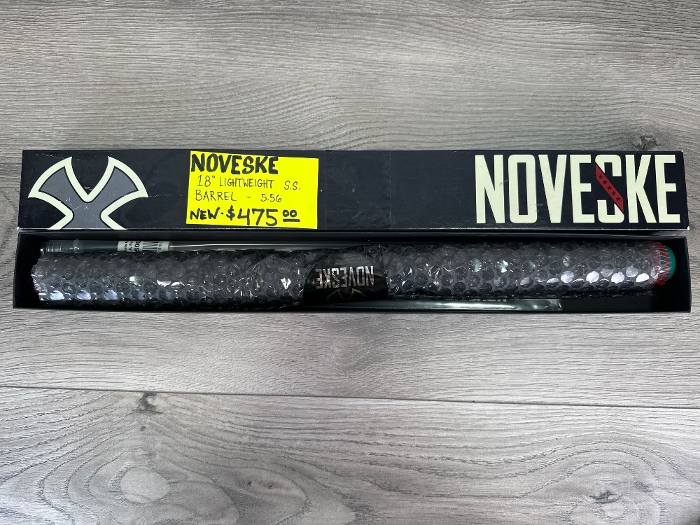 NOVESKE LIGHTWEIGHT CONTOUR 18in  LW SS BARREL 07000102 B-18LW-556 NIB-img-0