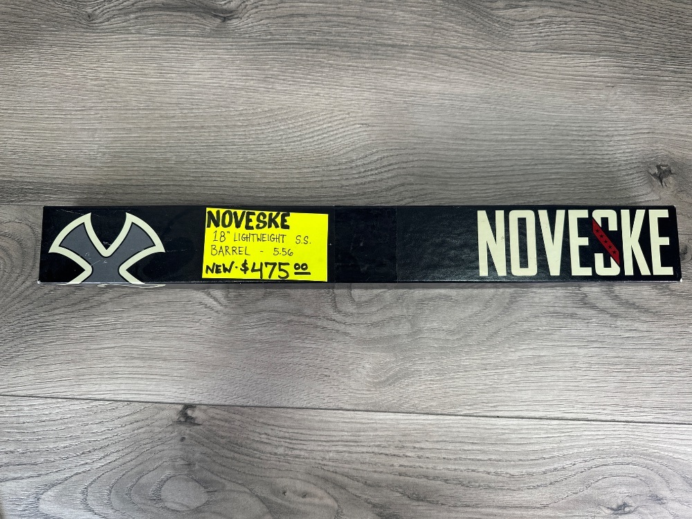NOVESKE LIGHTWEIGHT CONTOUR 18in  LW SS BARREL 07000102 B-18LW-556 NIB-img-1