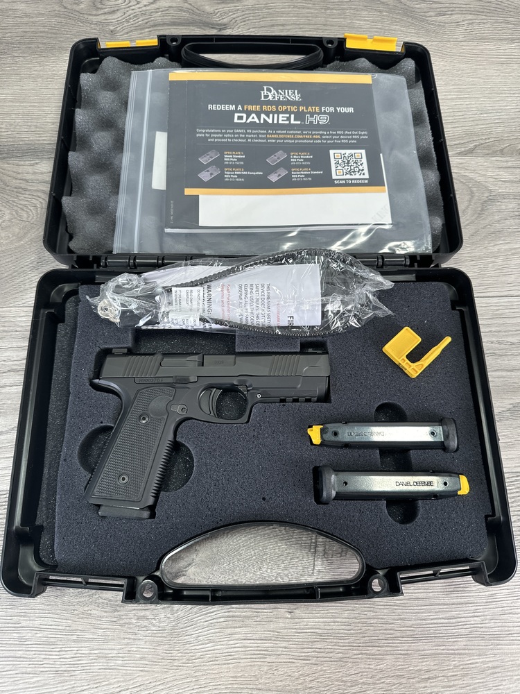 New Daniel Defense DDH9 9mm Semi Auto Pistol-img-3