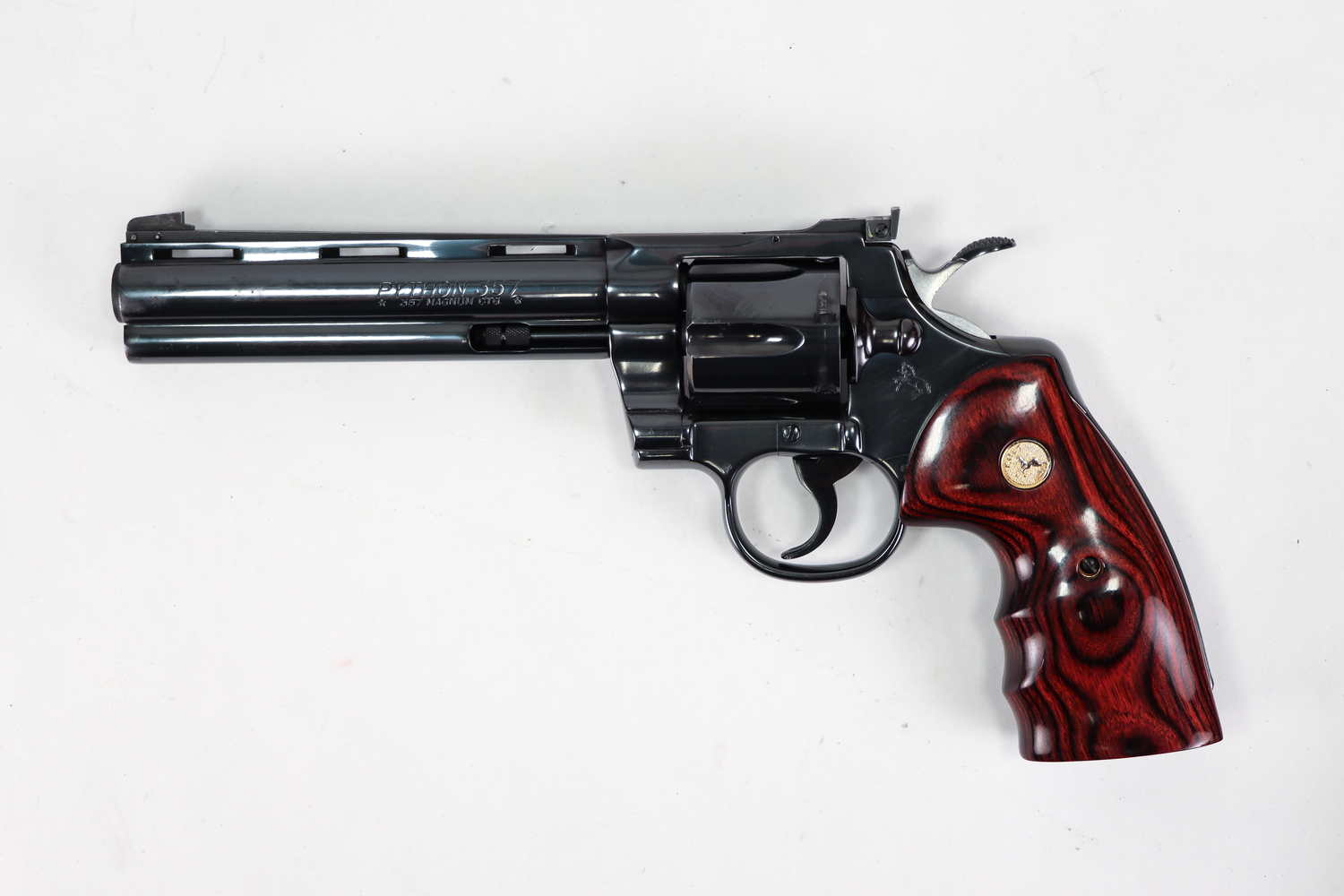 Colt Python 1979 Vintage .357 Magnum 6-shot Revolver Royal Blue-img-1