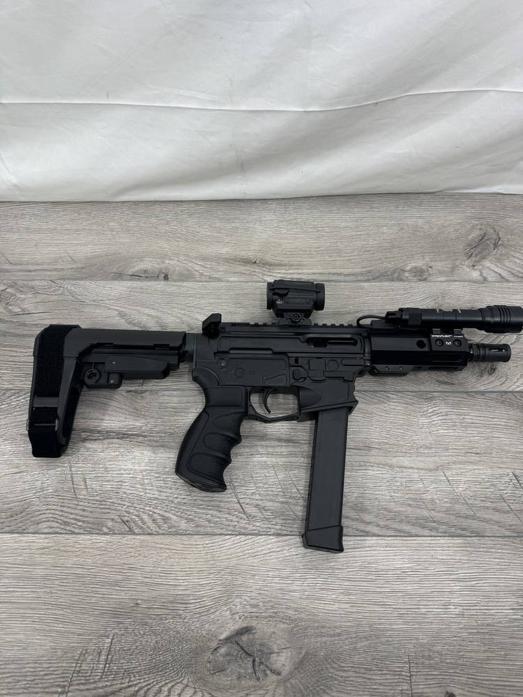 SCT Midnight SCC-9 PCC 9mm AR-9 Pistol Bundle, Radian, Holosun, Streamlight-img-0