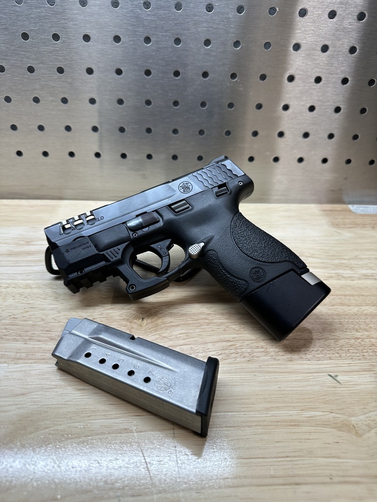 Custom Smith & Wesson M&P 9 Shield Semi Auto 9mm Pistol Ported Slide-img-0