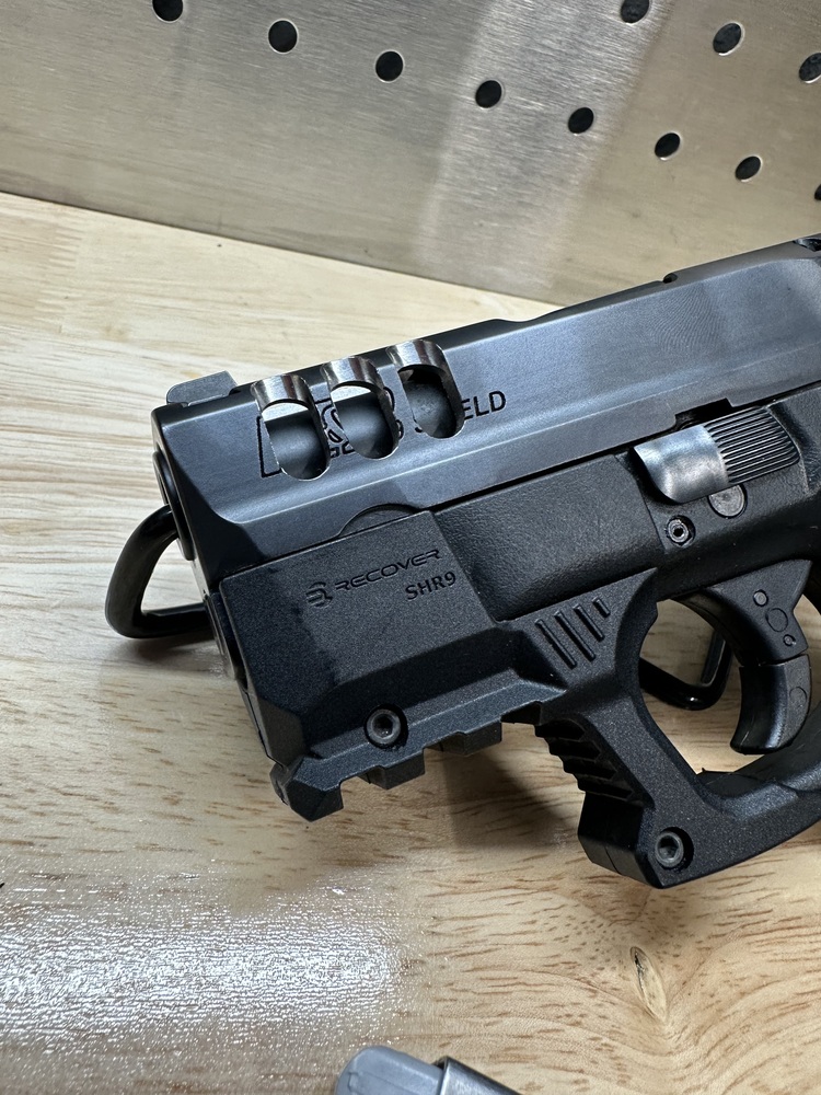 Custom Smith & Wesson M&P 9 Shield Semi Auto 9mm Pistol Ported Slide-img-2