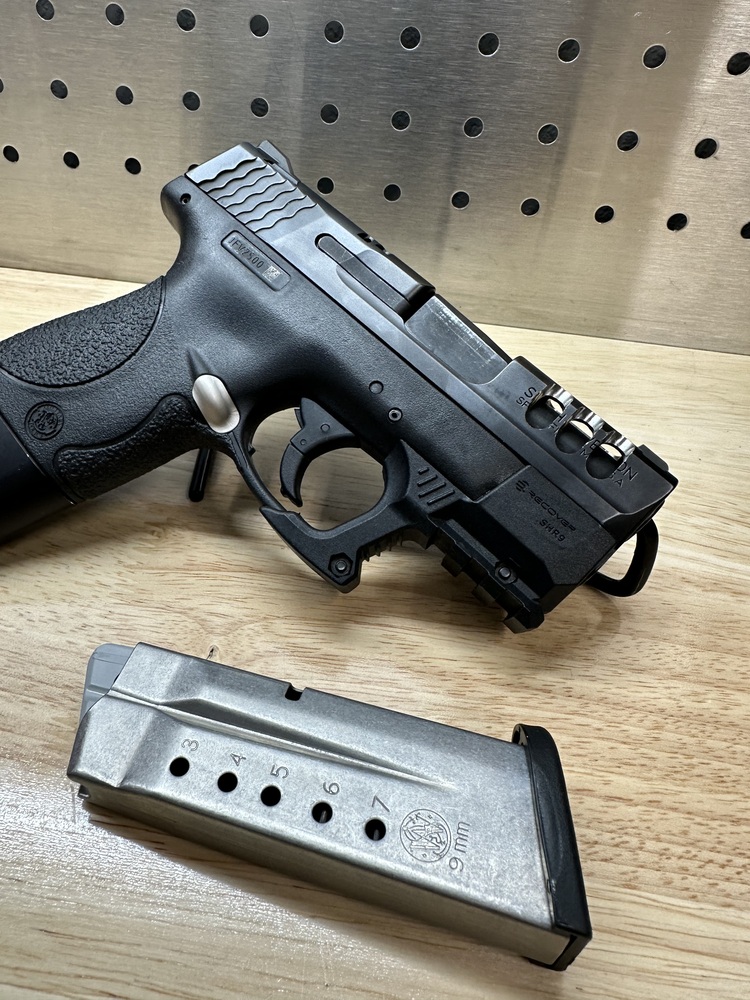 Custom Smith & Wesson M&P 9 Shield Semi Auto 9mm Pistol Ported Slide-img-3
