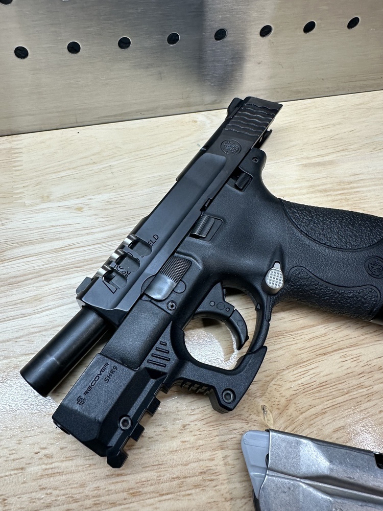 Custom Smith & Wesson M&P 9 Shield Semi Auto 9mm Pistol Ported Slide-img-6