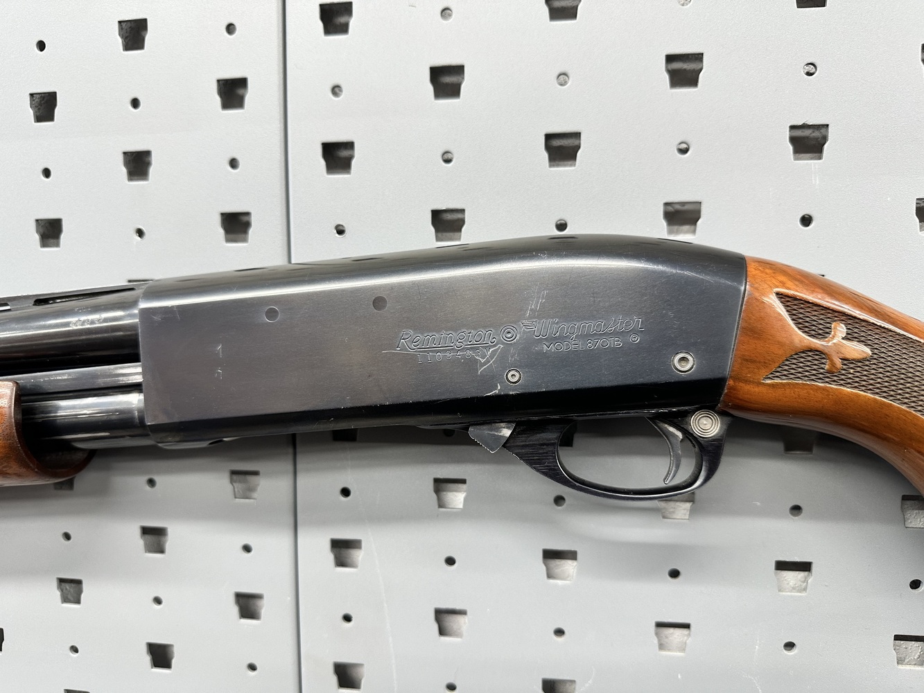 Remington 870TB Wing Master 12GA Pump action Shotgun 2in Barrel Full Choke-img-2