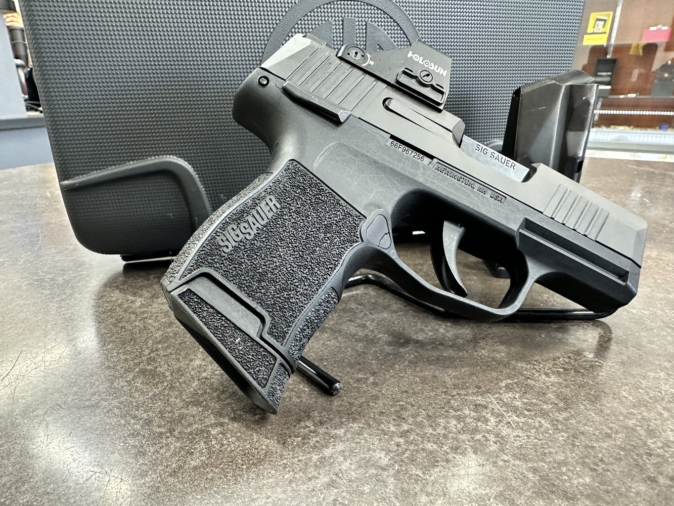 SIG SAUER P365 w Holosun HE407K-GR X2 RED DOT-img-5