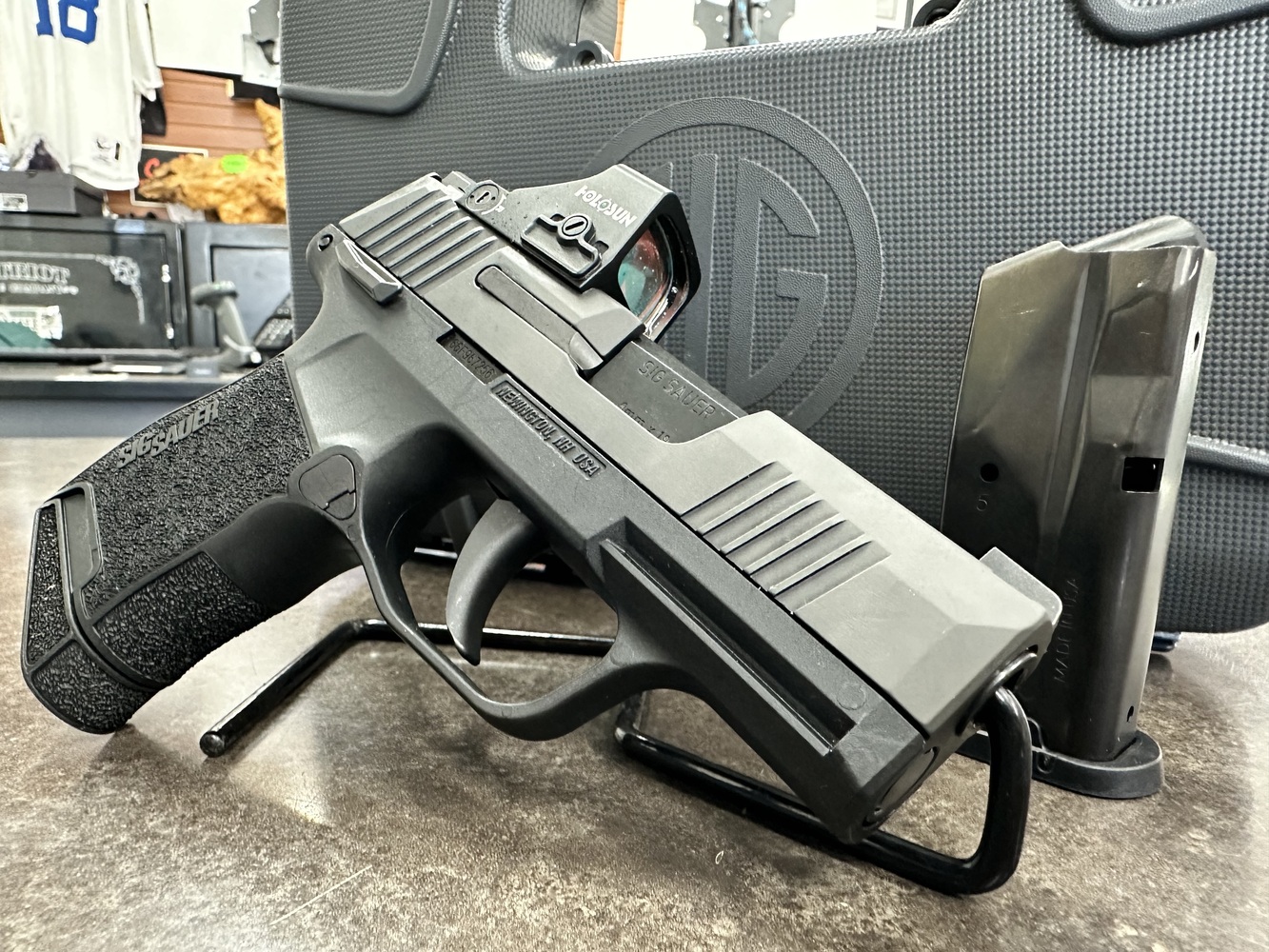 SIG SAUER P365 w Holosun HE407K-GR X2 RED DOT-img-6