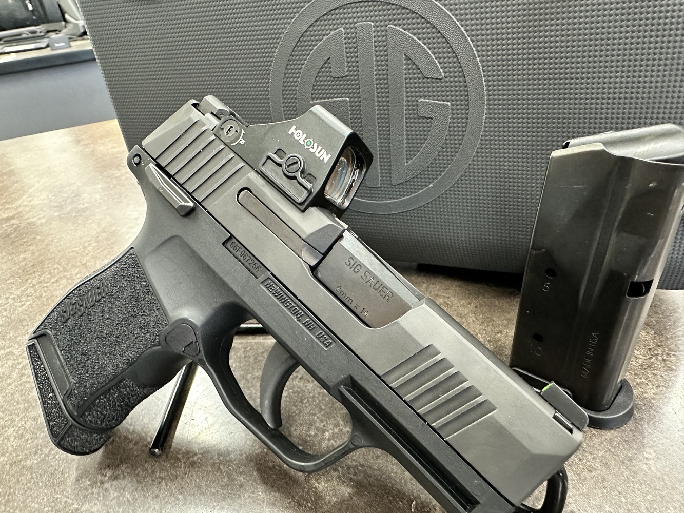 SIG SAUER P365 w Holosun HE407K-GR X2 RED DOT-img-7