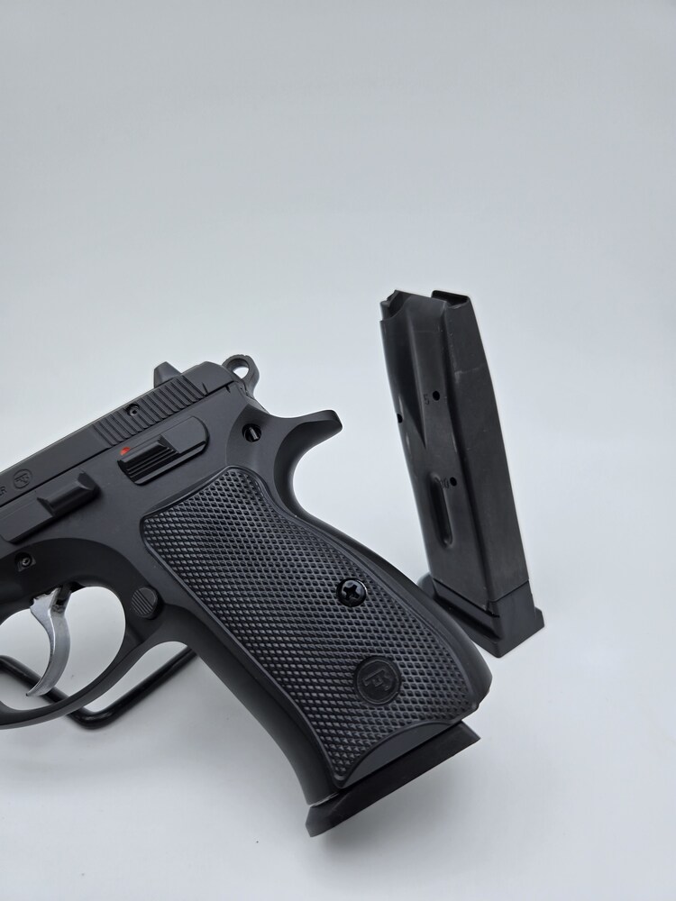 CZ USA 75 COMPACT Semi Auto 9mm Pistol 3.8in-img-1