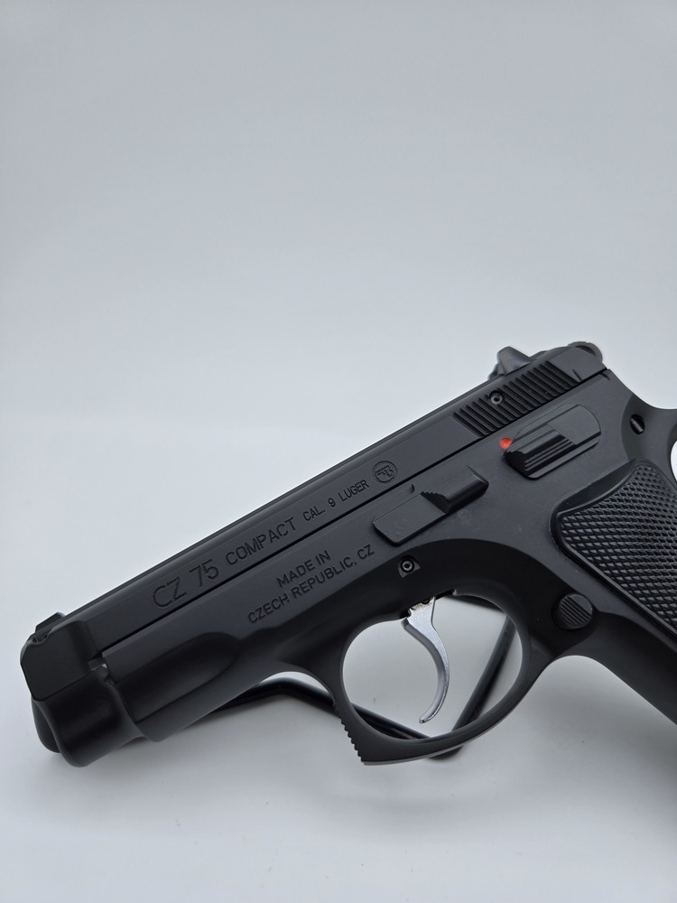 CZ USA 75 COMPACT Semi Auto 9mm Pistol 3.8in-img-2