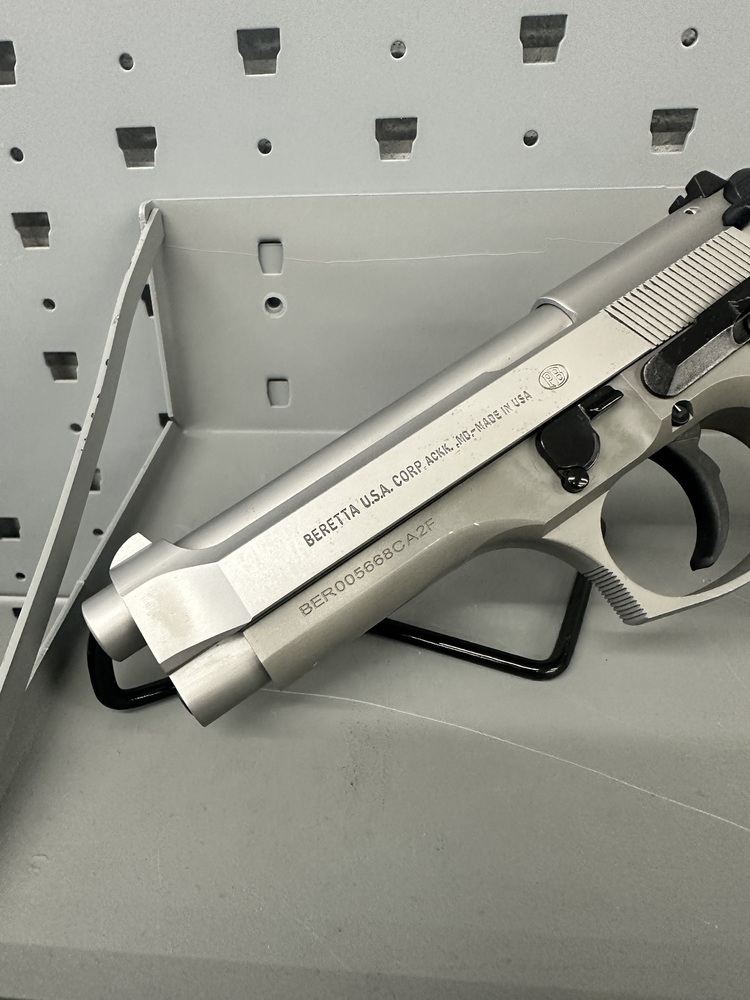 Beretta 92FS INOX 9MM Semi Auto Pistol 5-inch Barrel CA MODEL -img-4