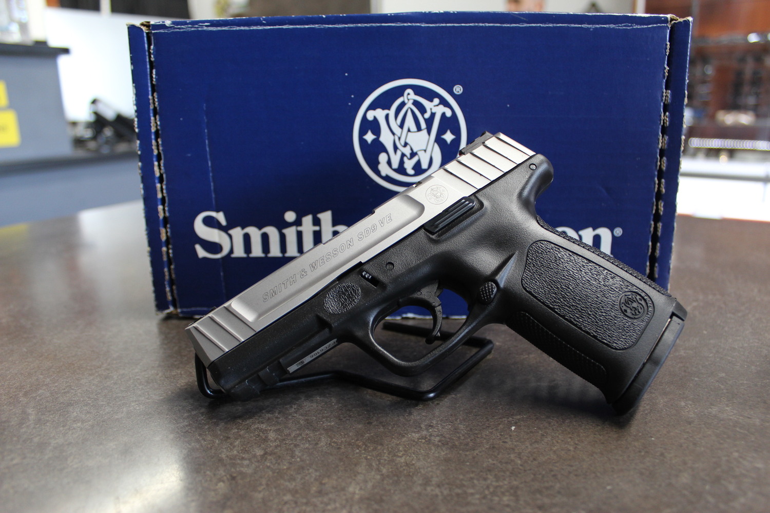 Smith & Wesson SD9 VE Hi-Viz 9mm Semi Auto Pistol -img-0