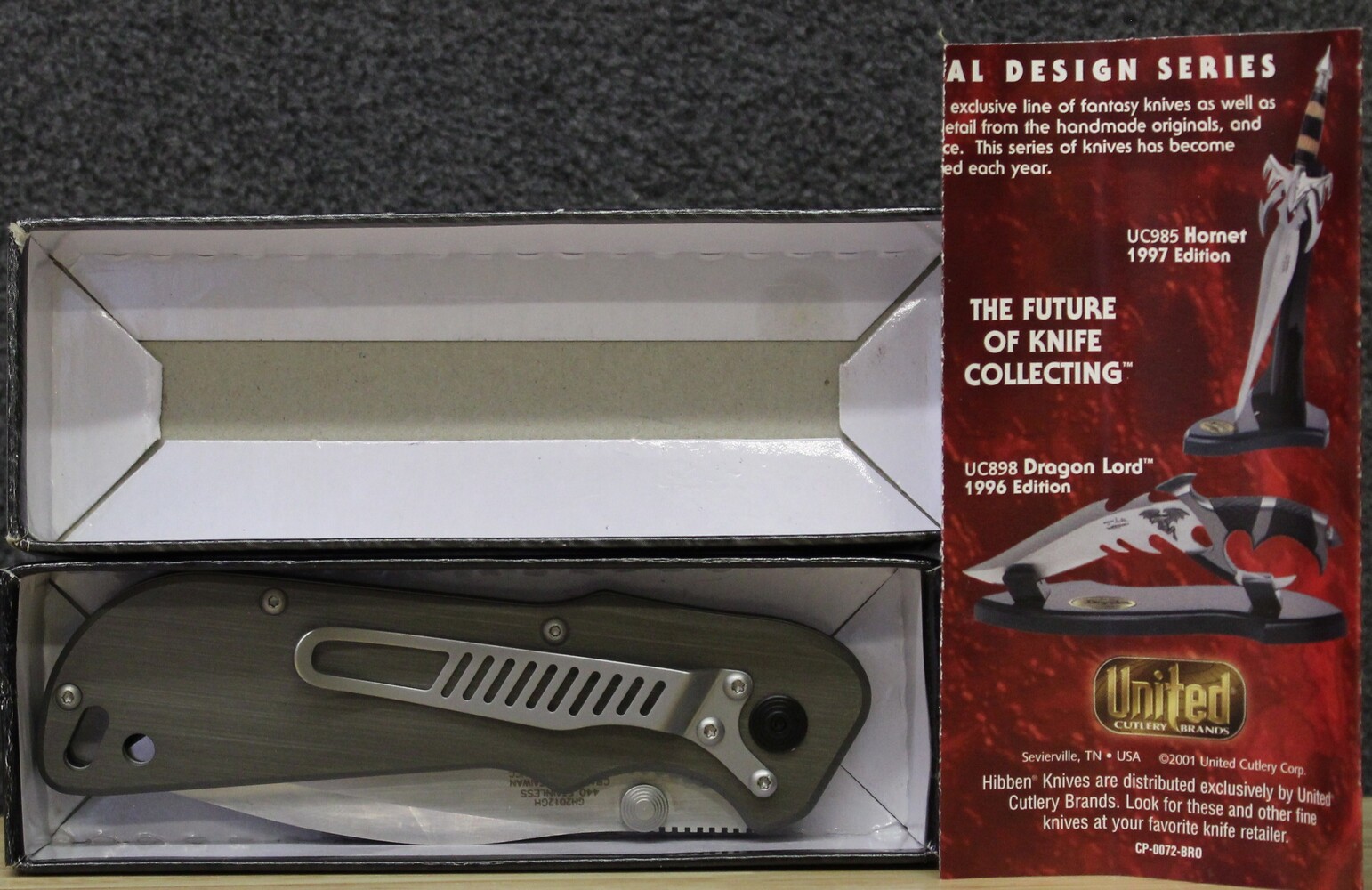 Hibben Knives GENERATION 2 PRO FOLDER HARD ANODIZED