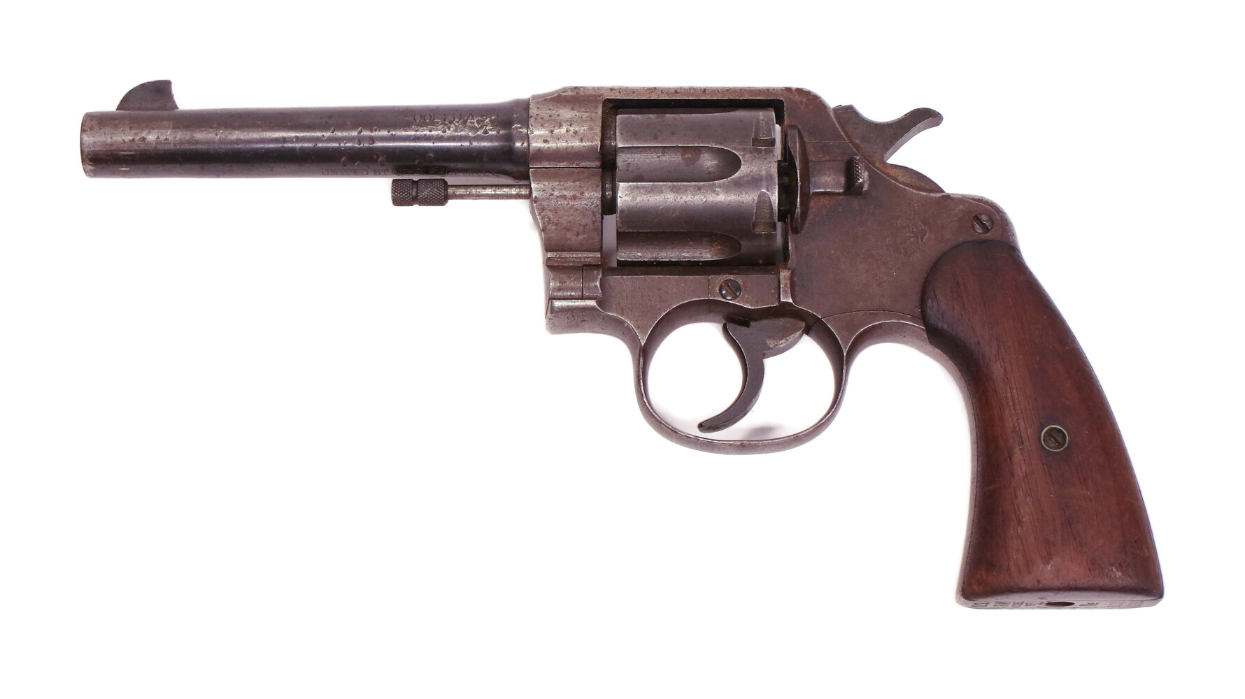 Colt U.S. Army Model 1917 DA .45 Revolver Double Action Handgun Pistol-img-0
