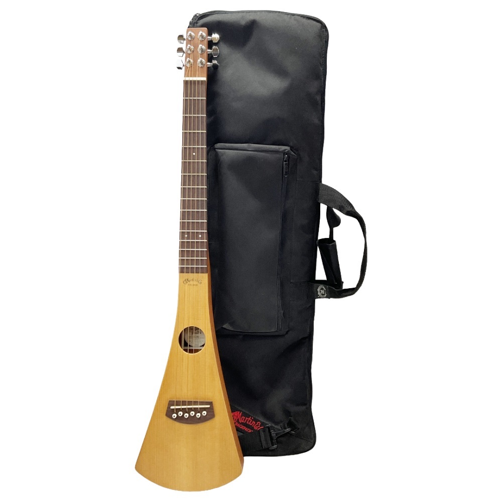 Martin Steel String Backpacker Guitar, Acoustic Travel Guitar with Soft Case