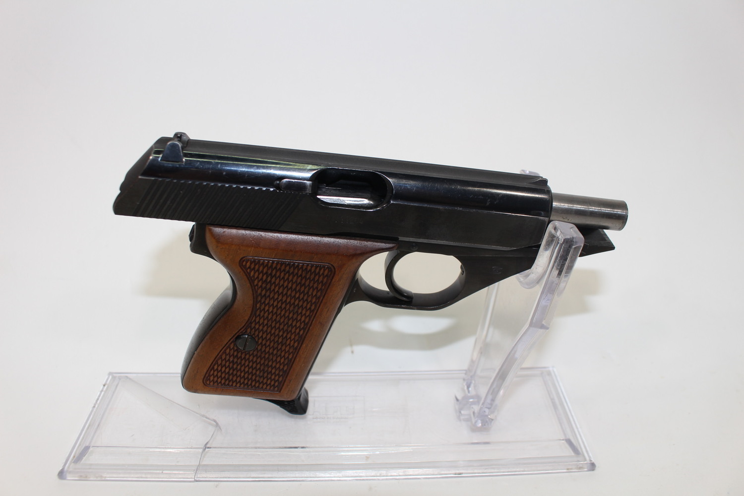 Mauser-Werke HSC 9mm Kurz Wood Grips 8+1 No Case Used-img-2