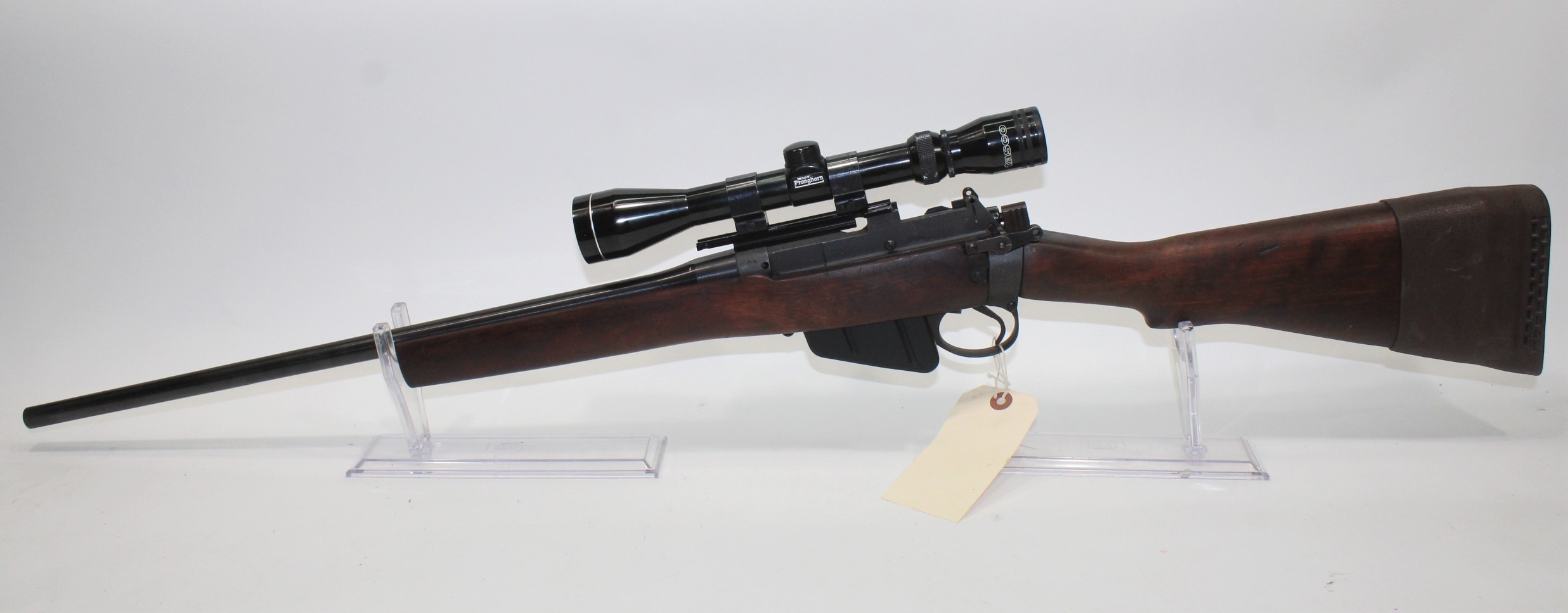 Enfield Sporter .303 British 22" Barrel Tasco Pronghorn 3-9x40 No Box Used-img-5