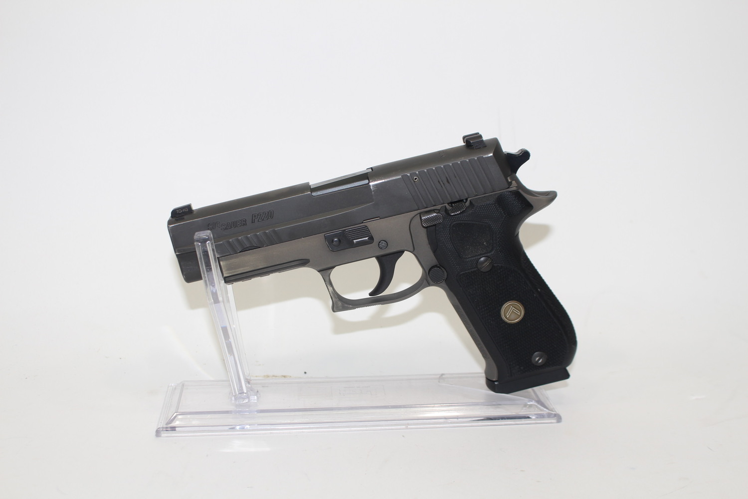 Sig Sauer P220 Legion 45 ACP 8+1 4.4" BBL 2 Mags Original Case Used-img-1