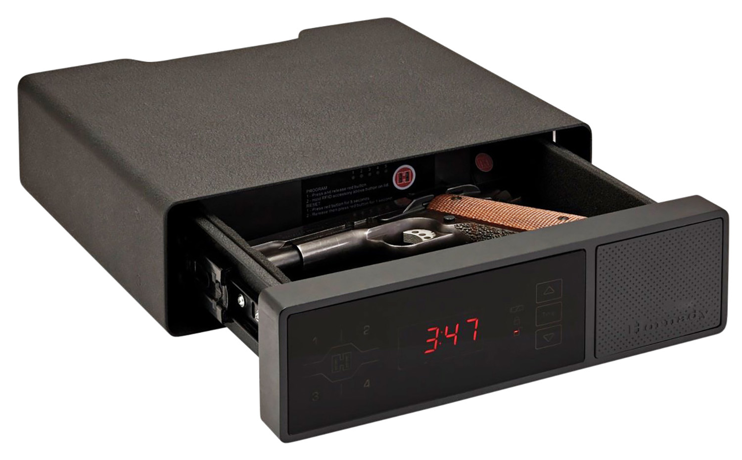 Hornady 98215 Rapid Safe Night Guard RFID Access Code Key Entry Black Steel-img-0