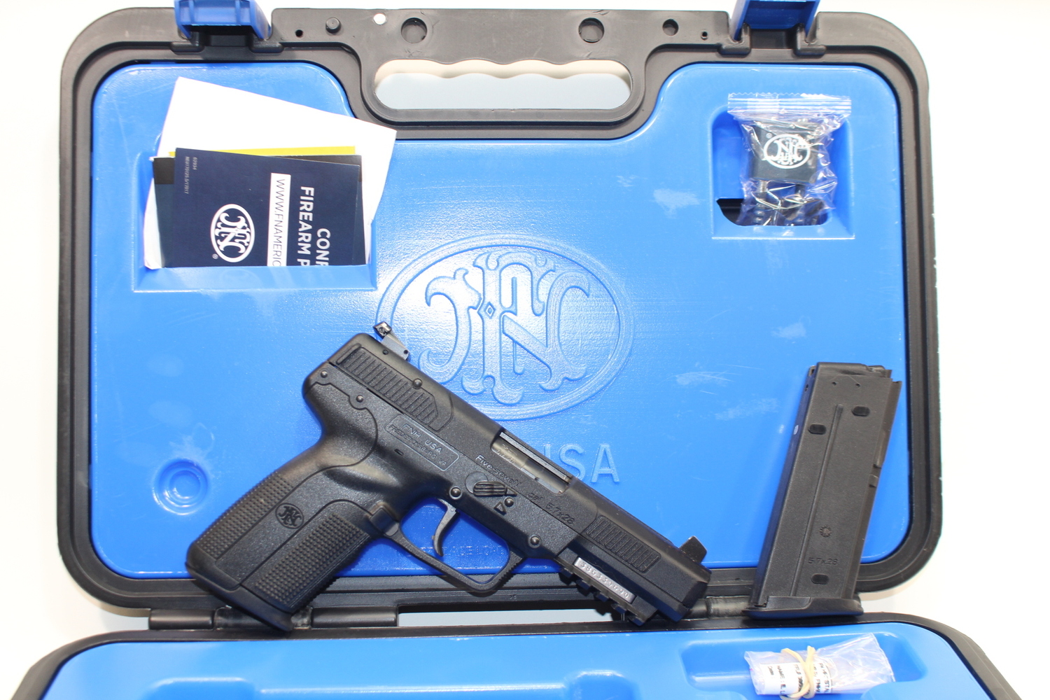 FN Five-seveN 5.7x28mm 4.8" BBL Original Box 20+1 Used-img-1