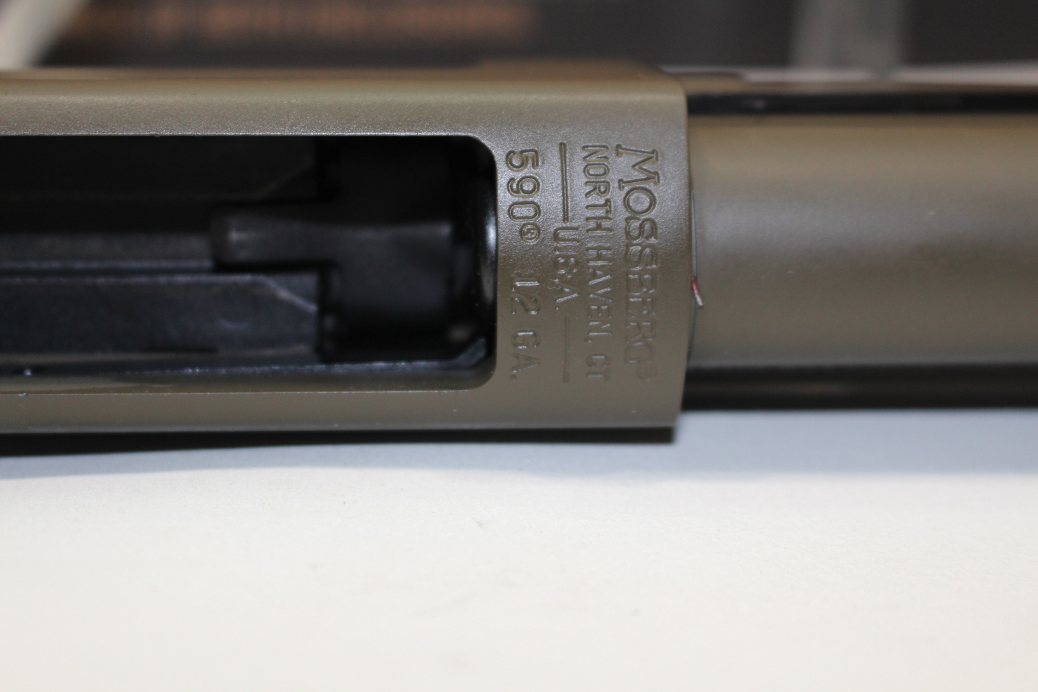 Mossberg 590 12 Gauge Pump-Action Firearm Tactical Shotgun 8+1 OG Box Used-img-1