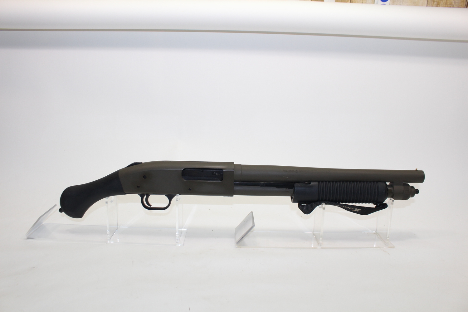 Mossberg 590 12 Gauge Pump-Action Firearm Tactical Shotgun 8+1 OG Box Used-img-3