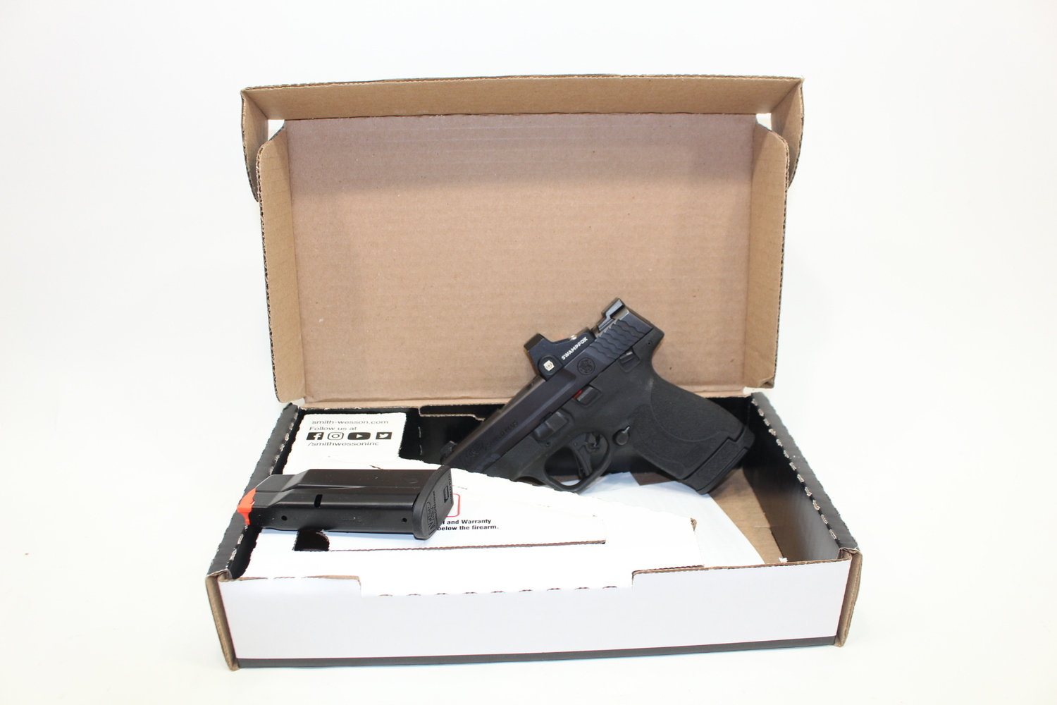 Smith & Wesson 13536 M&P Shield Plus 9mm 13+1 3.10" Original Box Used-img-0