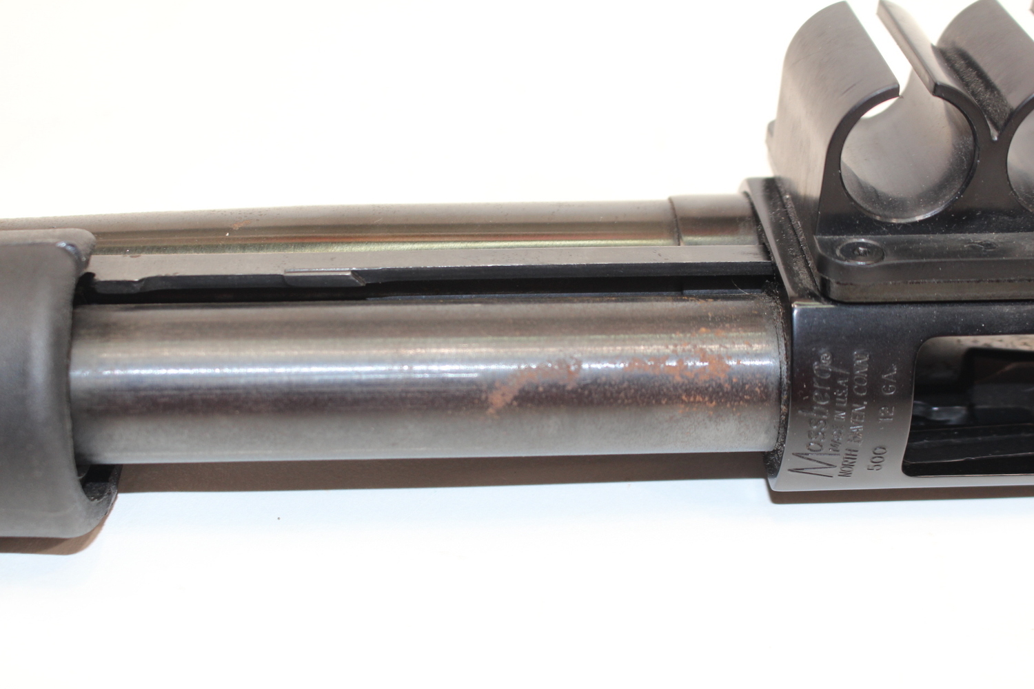 Mossberg 500 12 GA Pistol Grip Shotgun Nebo Laser Flashlight No Box Used-img-7