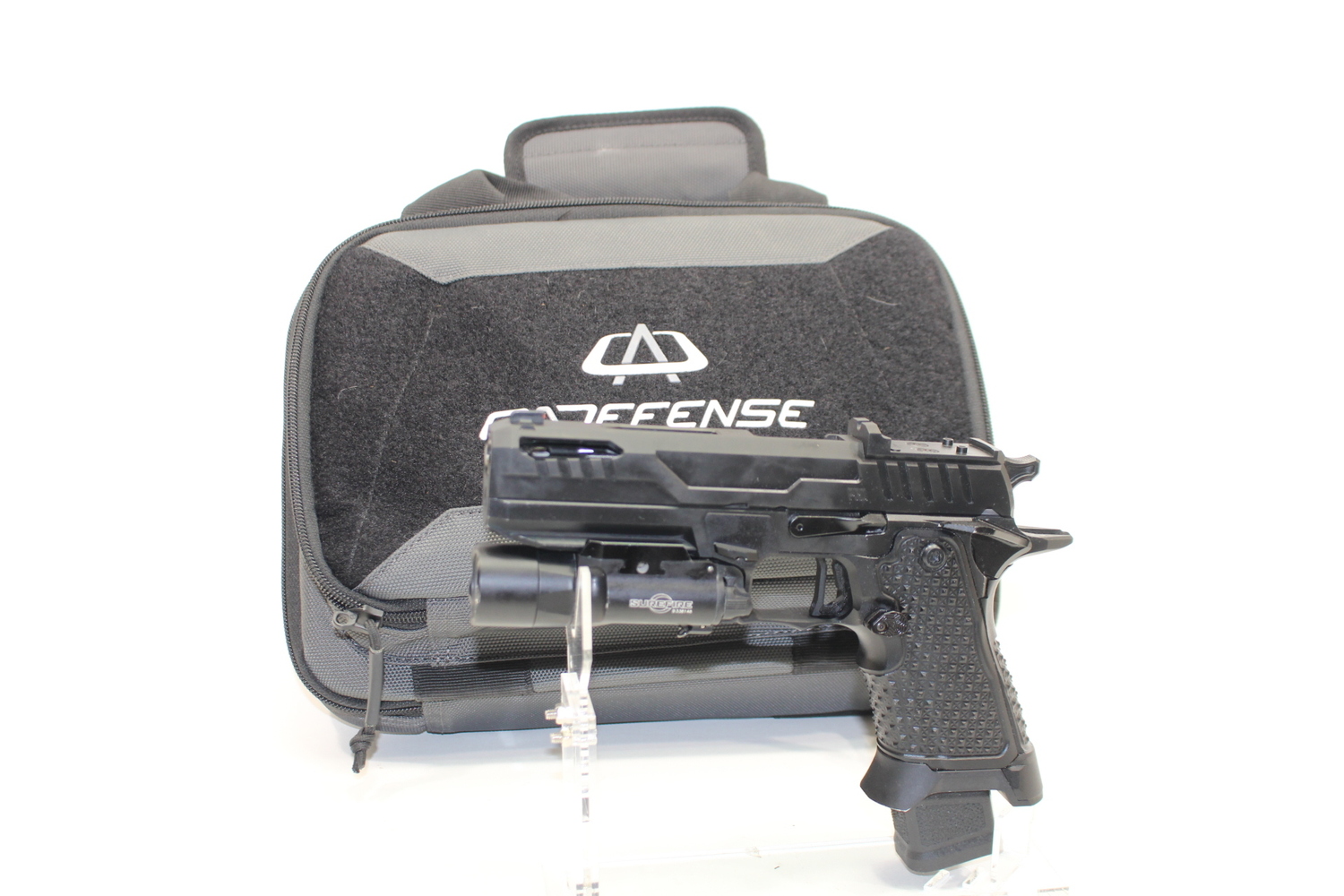 OA Defense 2311 Pro 9mm 4.75" BBL OR w/ Plates Surefire X300T-B Used-img-0