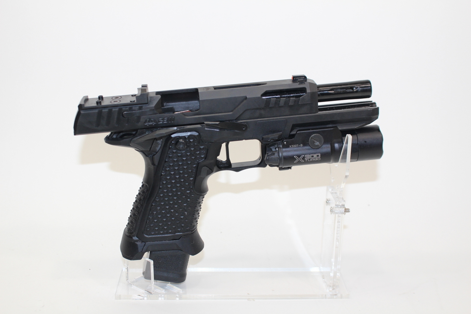 OA Defense 2311 Pro 9mm 4.75" BBL OR w/ Plates Surefire X300T-B Used-img-6
