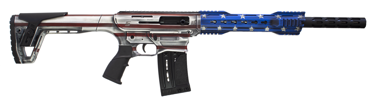 Sipahi Arms AR-12 12 Ga Semi Auto Shotgun American Flag-img-0