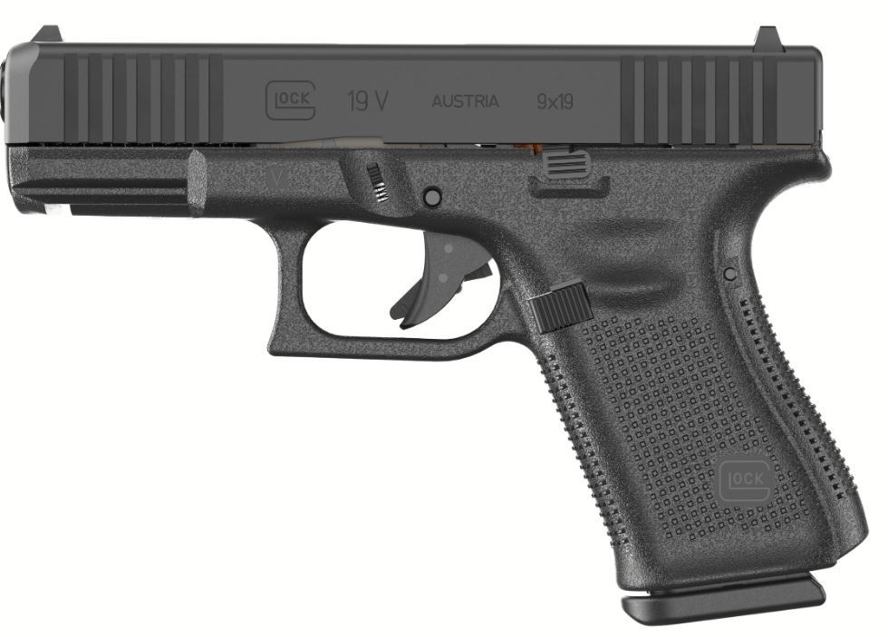 Glock UV1950203 G19 V Compact 9mm Luger 15+1 4.02 Black Barrel New-img-0