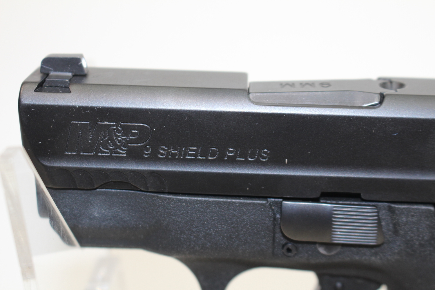 Smith & Wesson M&P Shield Plus 9mm Manual Safety 2 Mags Box Used-img-2