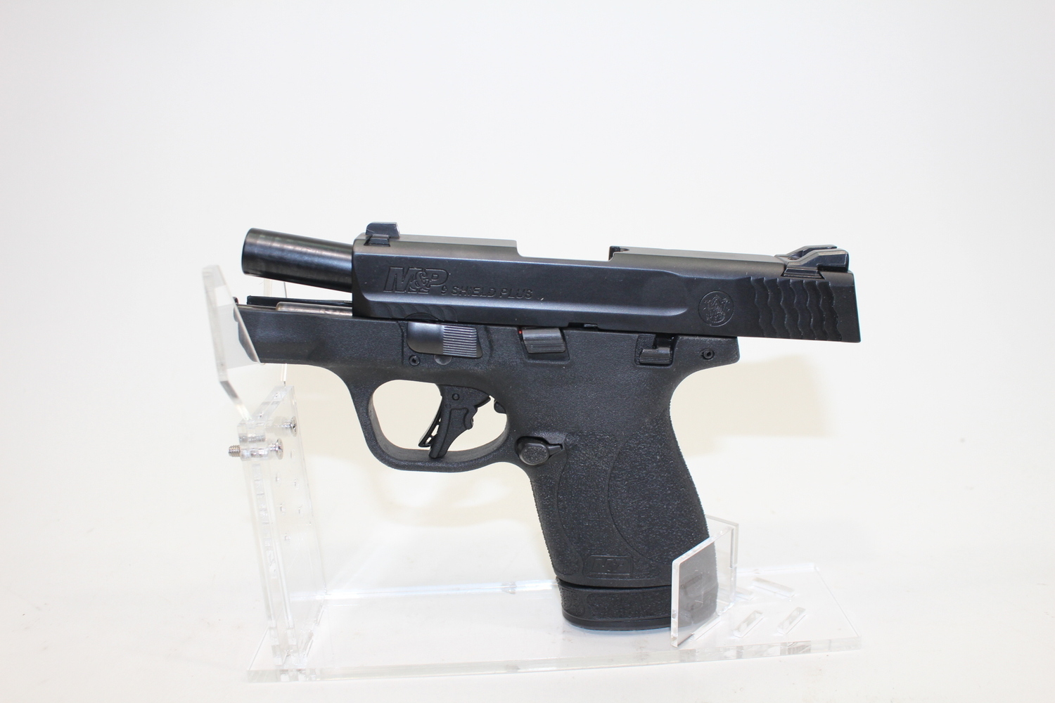 Smith & Wesson M&P Shield Plus 9mm Manual Safety 2 Mags Box Used-img-3