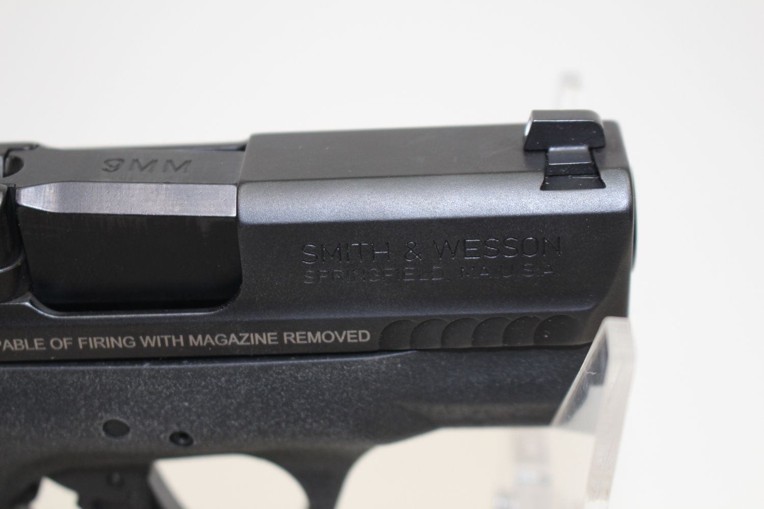Smith & Wesson M&P Shield Plus 9mm Manual Safety 2 Mags Box Used-img-7