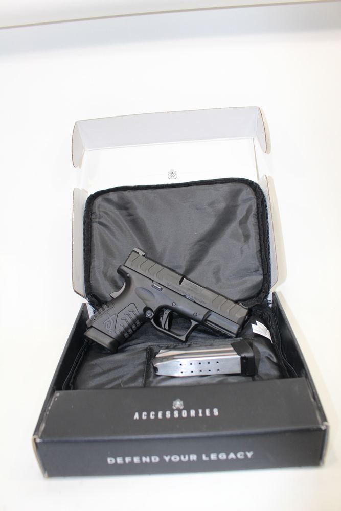 Springfield Armory XD-M Elite 3.8" Compact 9mm Optics Ready 2 Mags Box Used-img-0