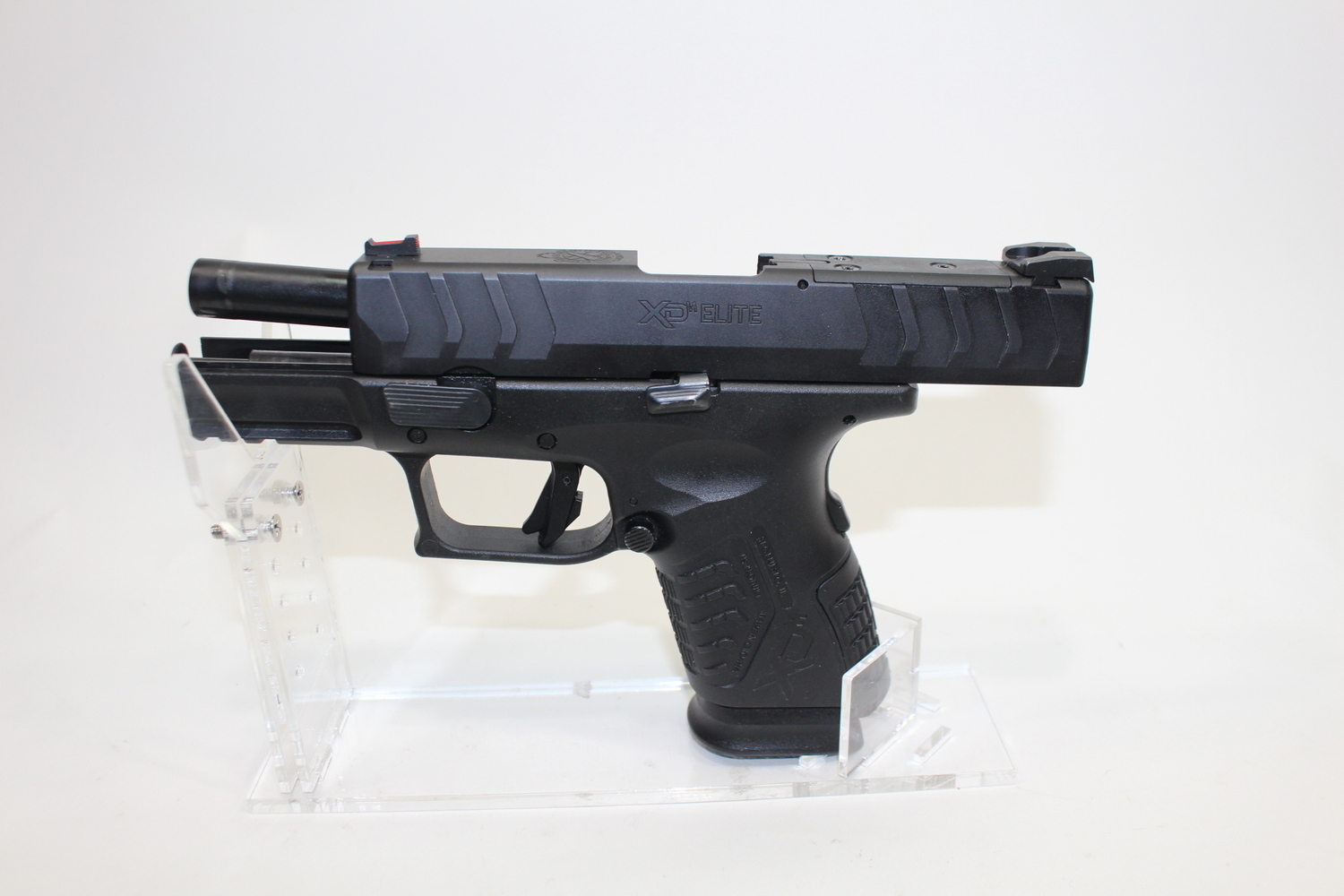 Springfield Armory XD-M Elite 3.8" Compact 9mm Optics Ready 2 Mags Box Used-img-4