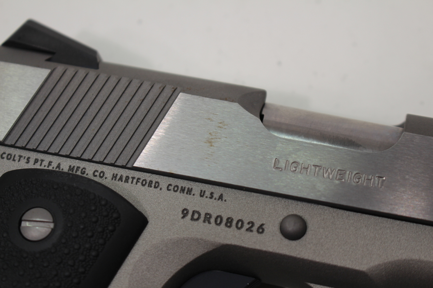 Colt Defender Lightweight 9mm 1911 Pistol 3" Stainless OG Box USED-img-3