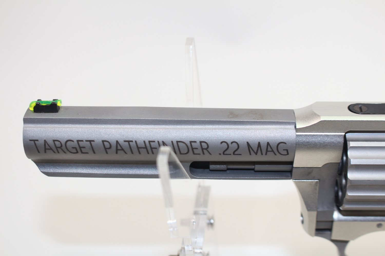 Charter Arms Target Pathfinder 22 WMR 4.2" Stainless 6rd OG Box Used-img-3