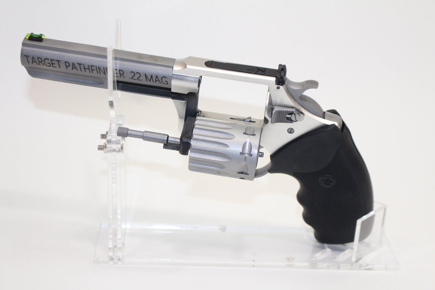 Charter Arms Target Pathfinder 22 WMR 4.2" Stainless 6rd OG Box Used-img-4