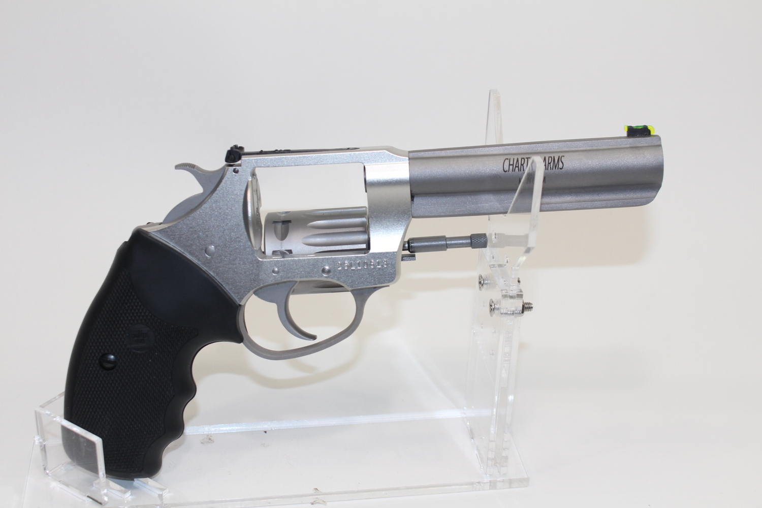 Charter Arms Target Pathfinder 22 WMR 4.2" Stainless 6rd OG Box Used-img-5