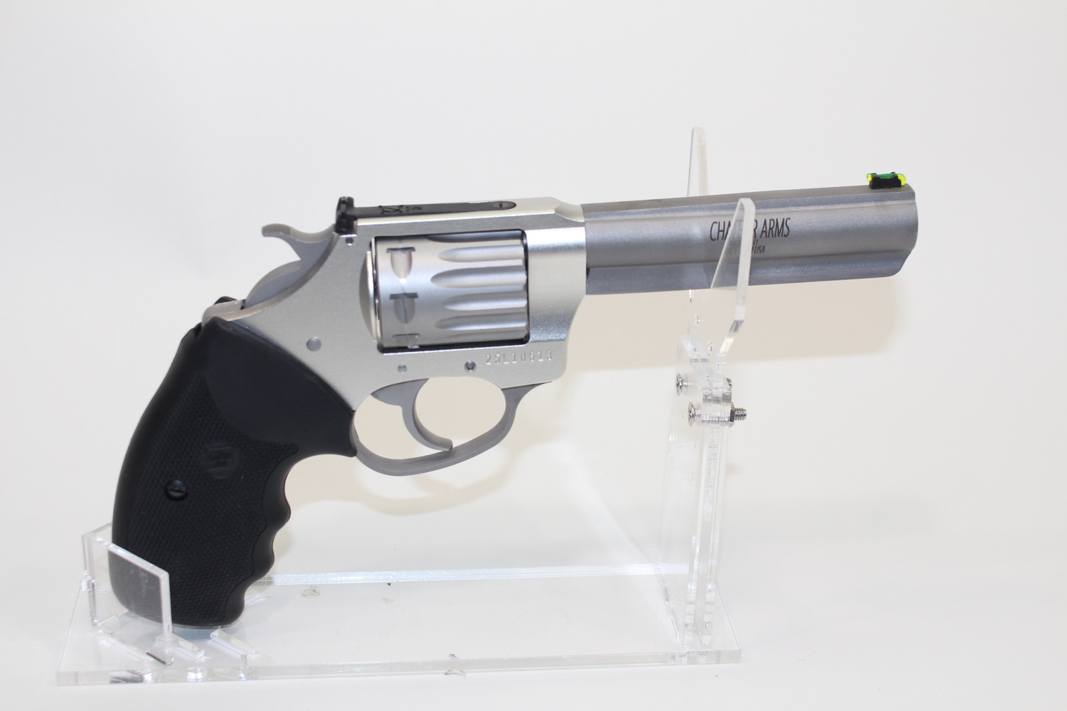 Charter Arms Target Pathfinder 22 WMR 4.2" Stainless 6rd OG Box Used-img-6