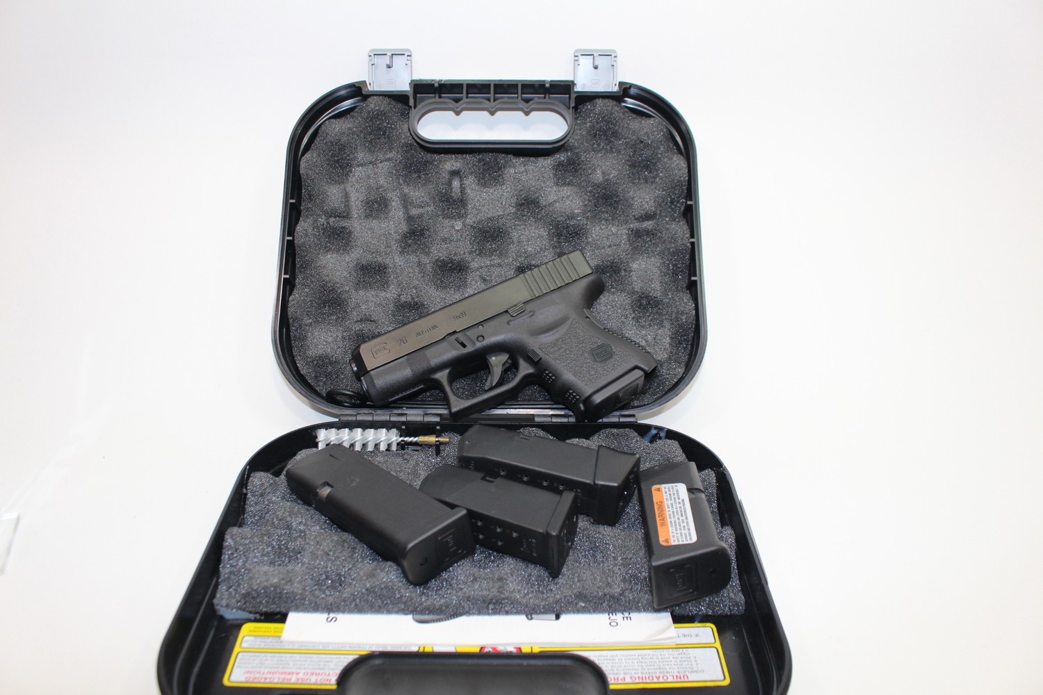 GLOCK G26 Gen 3 9mm 3.43" Pistol OG Box USED-img-0