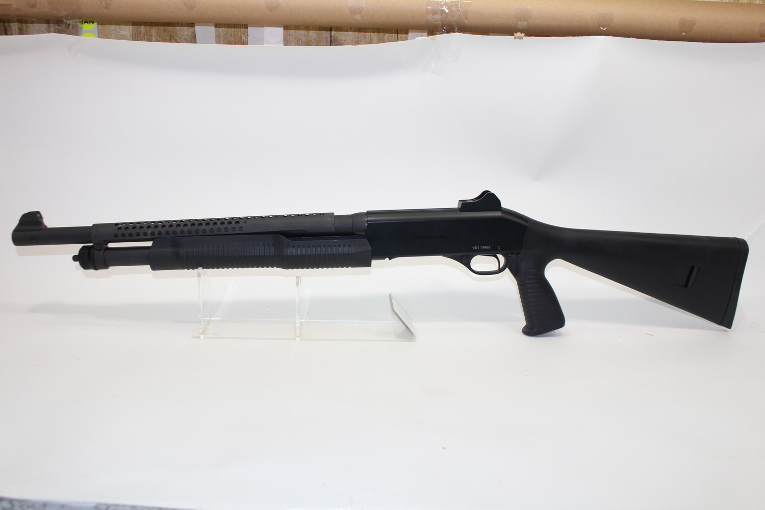 Stevens 320 12 Ga Tactical Pump-Action Shotgun 18" BBL No Box Used-img-0