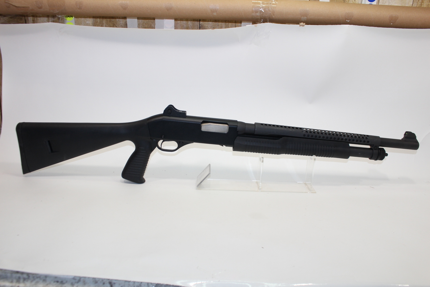 Stevens 320 12 Ga Tactical Pump-Action Shotgun 18" BBL No Box Used-img-3