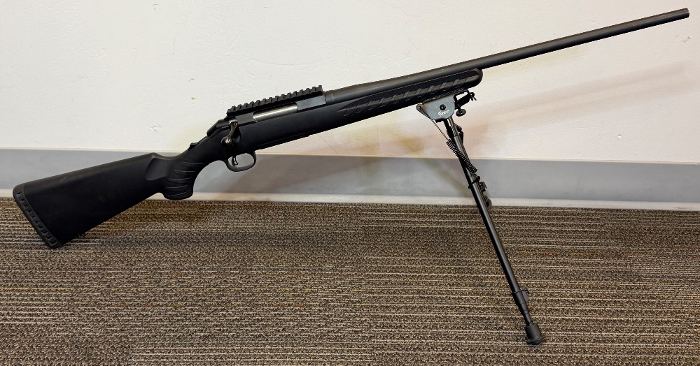 Ruger American .243 Winchester Bolt-Action Rifle w/ tripod-img-0