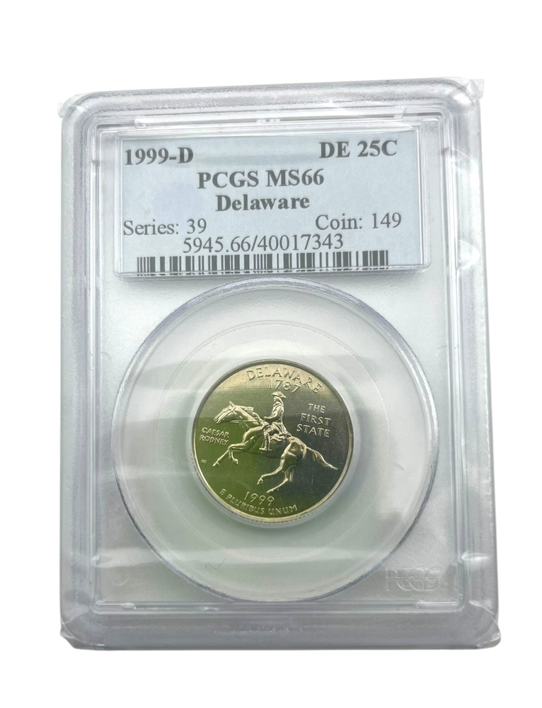 PCGS MS66 1999 Delaware Quarter (12519)