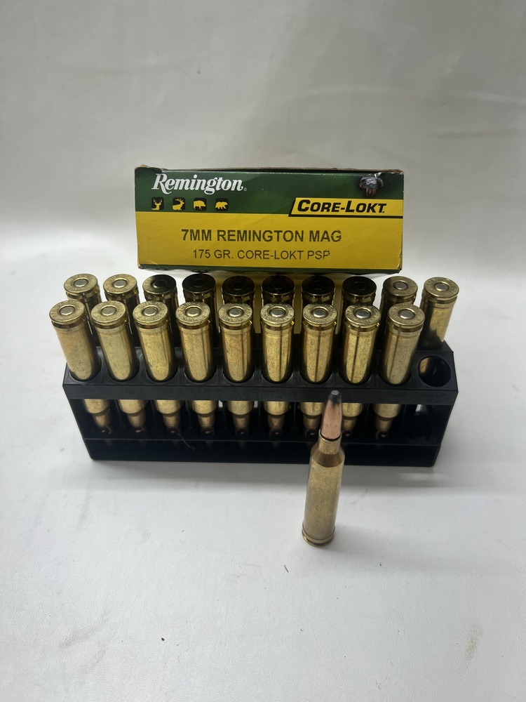 Remington Core-Lokt 175 gr Pointed Soft Point 7mm Rem Mag-img-0